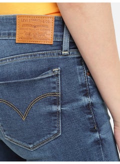 Levi's بنطلون جينز 711 سكيني بقصة ضيقة للنساء بارتفاع متوسط  - Image 5