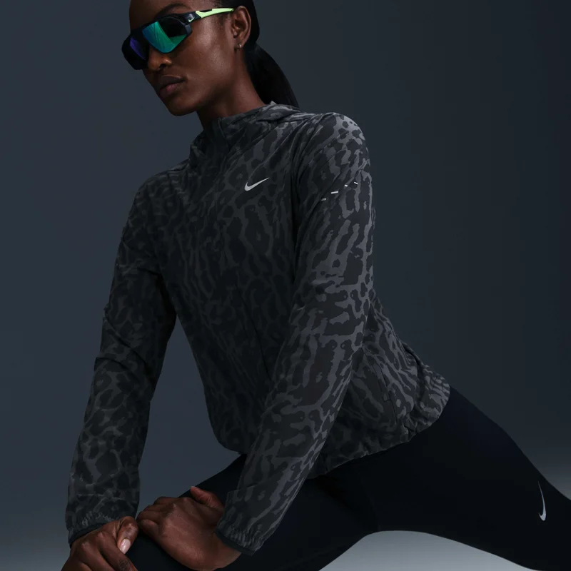 Nike Grey Women's Swift Dri-FIT Packable Running Jacket for Women | Best Price UAE
