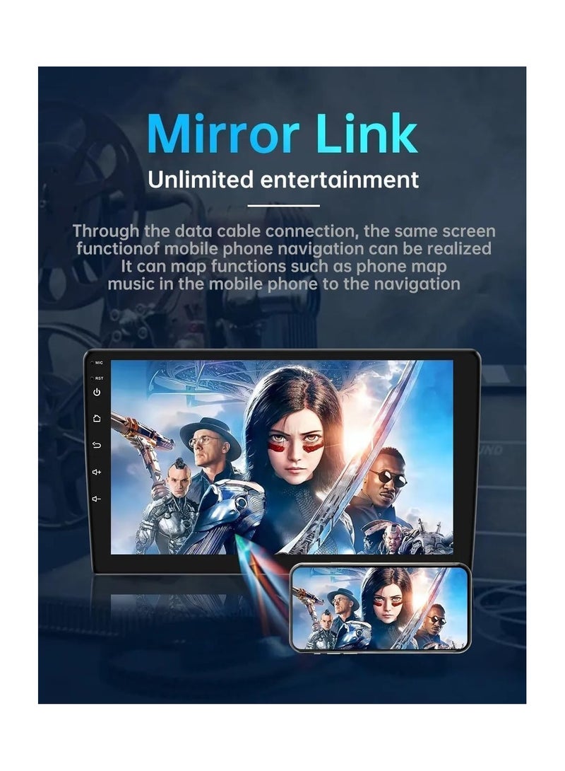 SHEZA STAR Android Car Stereo for Toyota Innova 2007 2008 2009 2010 2011 Manual AC 1GB RAM 32GB ROM 9 Inch MirrorLink WiFi BT, IPS Touch Screen with AHD Camera Included - Image 4