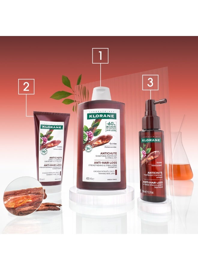 كلوران شامبو سترينث للشعر المتعب والمتساقط، غني بالكينين وزهرة إديلويس العضوية، 200 مل - Image 2