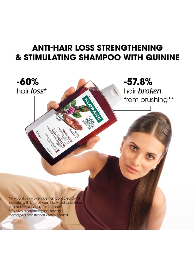 كلوران شامبو سترينث للشعر المتعب والمتساقط، غني بالكينين وزهرة إديلويس العضوية، 200 مل - Image 3