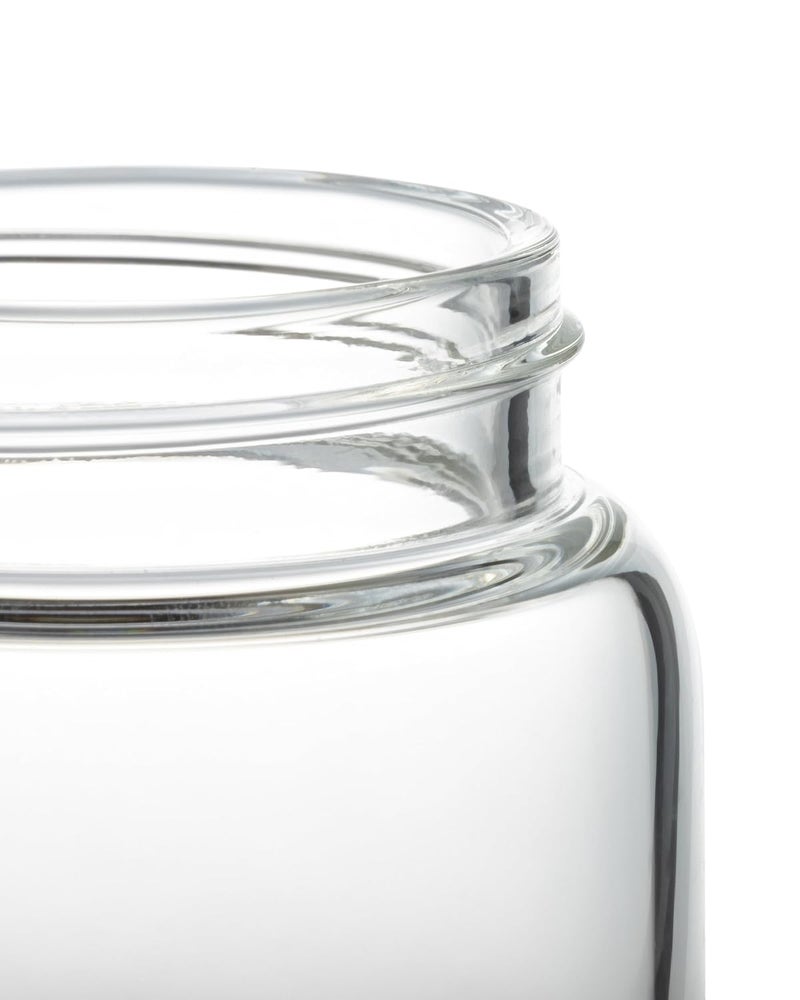 DUBBLIN Borosilicate Glass Jar with Airtight Wooden Lid, 120ml Transparent Kitchen Storage Container, 1 Piece, For Storing and Preserving Tea, Coffee, Snacks | Multipurpose Container for Kitchen - Image 5
