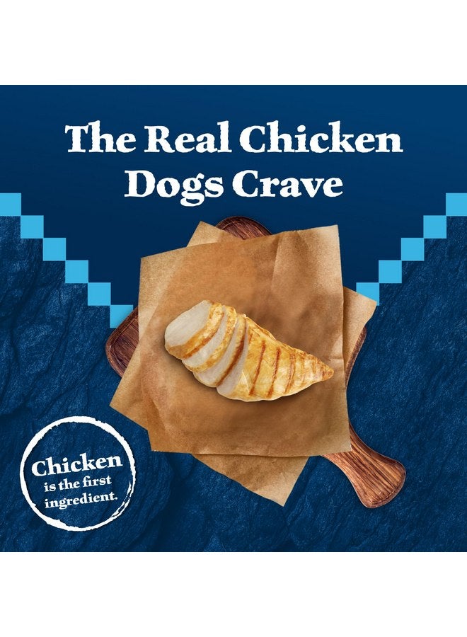 بلو بافلو Blue Buffalo Wilderness Trail Treats Wild Bites Dog Treats، حلوى ناعمة ورطبة للكلاب خالية من الحبوب وعالية البروتين مصنوعة من مكونات طبيعية، وصفة دجاج، كيس 4 أونصات - Image 3