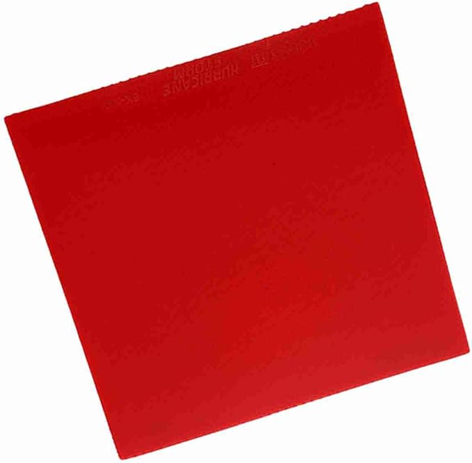 Table Tennis Rubber With Special Adhesive Material For Low Strength Athletes Red - Image 1