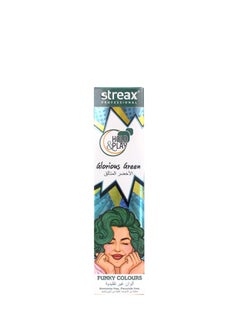 Streax Funky Clr Glorious Green100G  - Image 1
