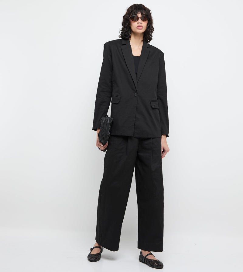 إف5 جاكيت بليزر نسائي منسوج - Image 2