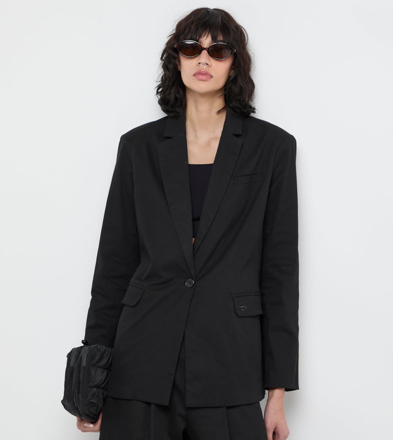 إف5 جاكيت بليزر نسائي منسوج - Image 1