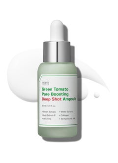 SUNGBOON EDITOR SUNGBOON EDITOR Green Tomato Volufiline Pore Boosting Deep Shot Ampoule  Pore Minimizing  Skin Tightening Serum with Collagen  Hyaluronic Acid Korean Skincare 101 Fl Oz 