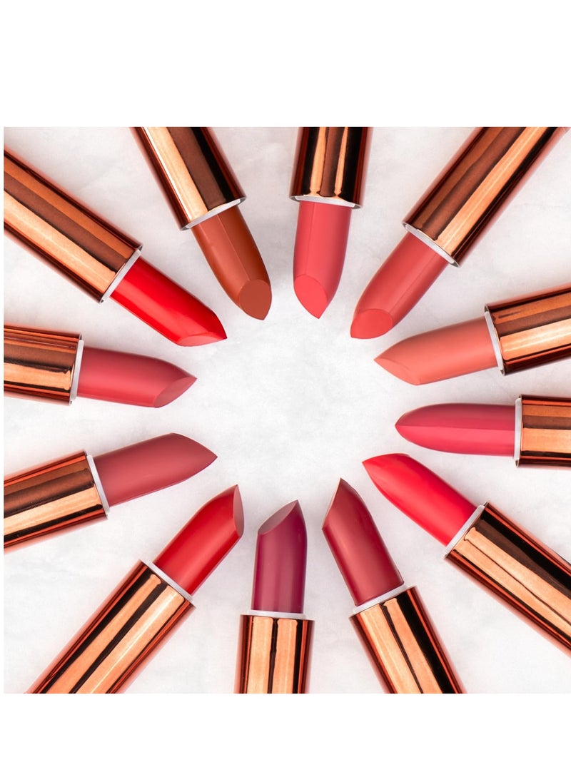 Just Herbs Just Herbs Ultra Matte Bullet Lipstick 4g Naughty Nutmeg  - Image 3
