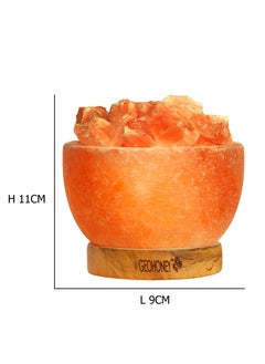 GEOHONEY Geohoney - Himalayan Salt Fire Bowl with USB Mini  - Image 3
