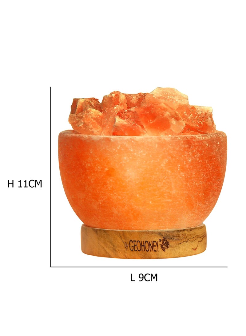 Geohoney - Himalayan Salt Fire Bowl with USB Mini - Image 3