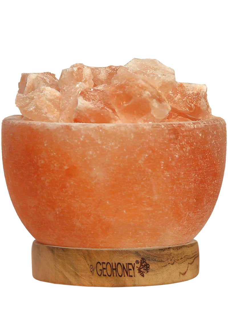 Geohoney - Himalayan Salt Fire Bowl with USB Mini - Image 2