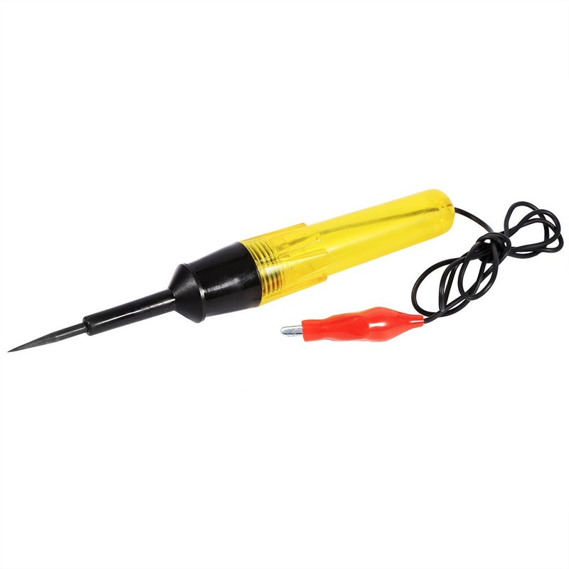 DC Voltage Circuit Tester – 6V 12V 24V LED Test Pen – Probe Tool with Alligator Clip, Light Indicator, Check Fuses, Wires & Battery Power, Great for Cars, Trucks & DIY Electrical - Image 2
