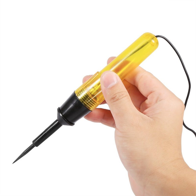 DC Voltage Circuit Tester – 6V 12V 24V LED Test Pen – Probe Tool with Alligator Clip, Light Indicator, Check Fuses, Wires & Battery Power, Great for Cars, Trucks & DIY Electrical - Image 5
