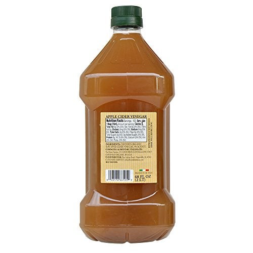 MANTOVA Organic Apple Cider Vinegar With The Mother 68 oz 100 USDA Certified Organic  Raw Unfiltered - Image 5