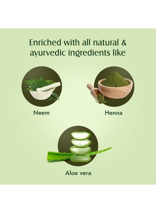 Trichup Healthy Long & Strong Herbal Hair Shampoo (200 ml x 3) (Pack of 3) - Image 4