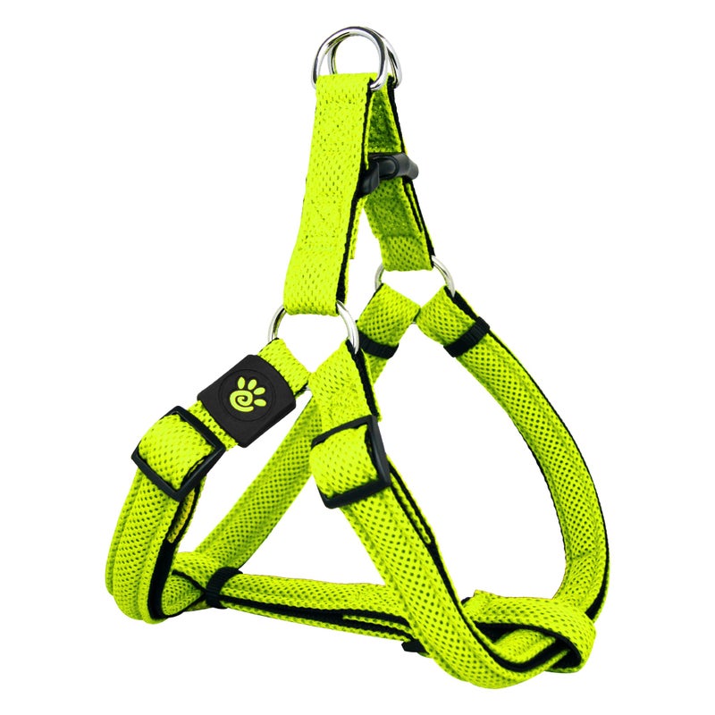 DOCO Puffy Air Step In Harness Large — SAFETY LIME