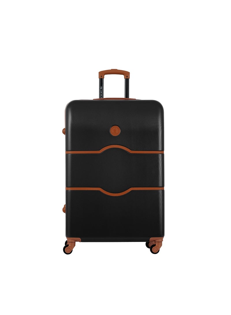 ايجل اكسبريس إيغلي إكسبرس أيكونيك حقيبة سفر كابينة ABS صلبة 360° عجلات دوارة مزدوجة قفل آمن 20 بوصة أسود6294020527959 - Image 2