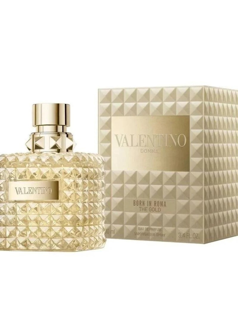 VALENTINA Born in Rome The Gold Donna perfume for women 100ml  - Image 1