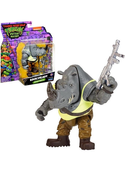 Tmnt Ninja Turtles Action Figures 11 cm Rocksteady Mutant Muscle