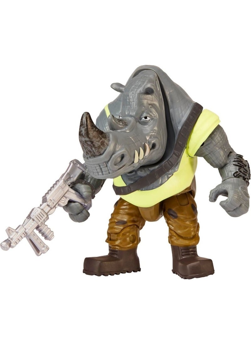 AKEDO - Tmnt Ninja Turtles Action Figures 11 cm Rocksteady Mutant Muscle - Image 1