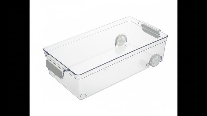 Gondol Roll-in Compact Refrigerator Organizers 160 * 310 * 82 mm transparent - Image 4