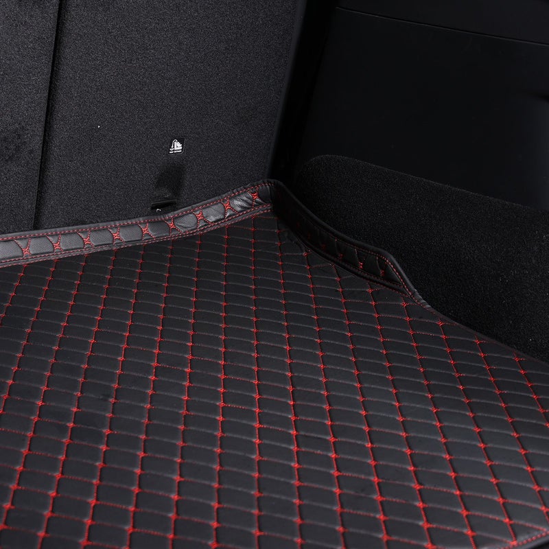 Black Line Trunk Mat For BMW X5 2004-2007 Cargo Area Protection Stylish Design - Image 4