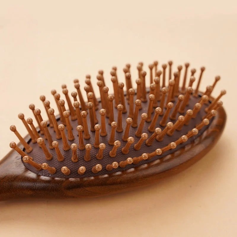 Y&D Natural Wooden Hair Comb - Detangling Hairbrushes for Home & Salon - Fashion Style Boxed Common Comb - Image 4