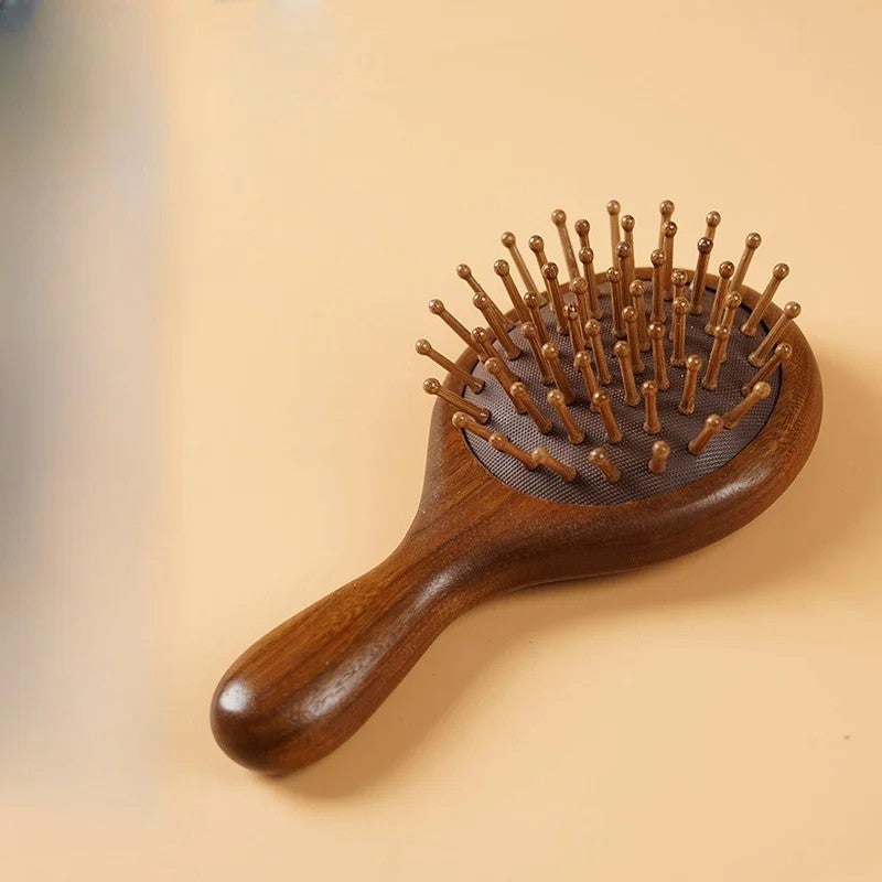 Y&D Natural Wooden Hair Comb - Detangling Hairbrushes for Home & Salon - Fashion Style Boxed Common Comb - Image 1