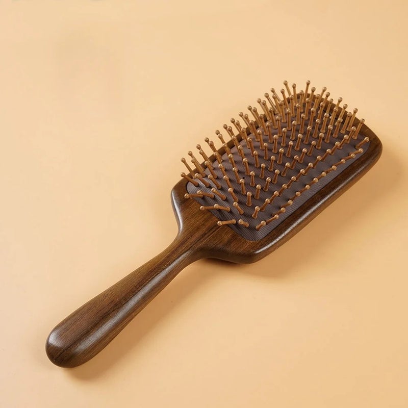 Y&D Natural Wooden Hair Comb - Detangling Hairbrushes for Home & Salon - Fashion Style Boxed Common Comb - Image 3