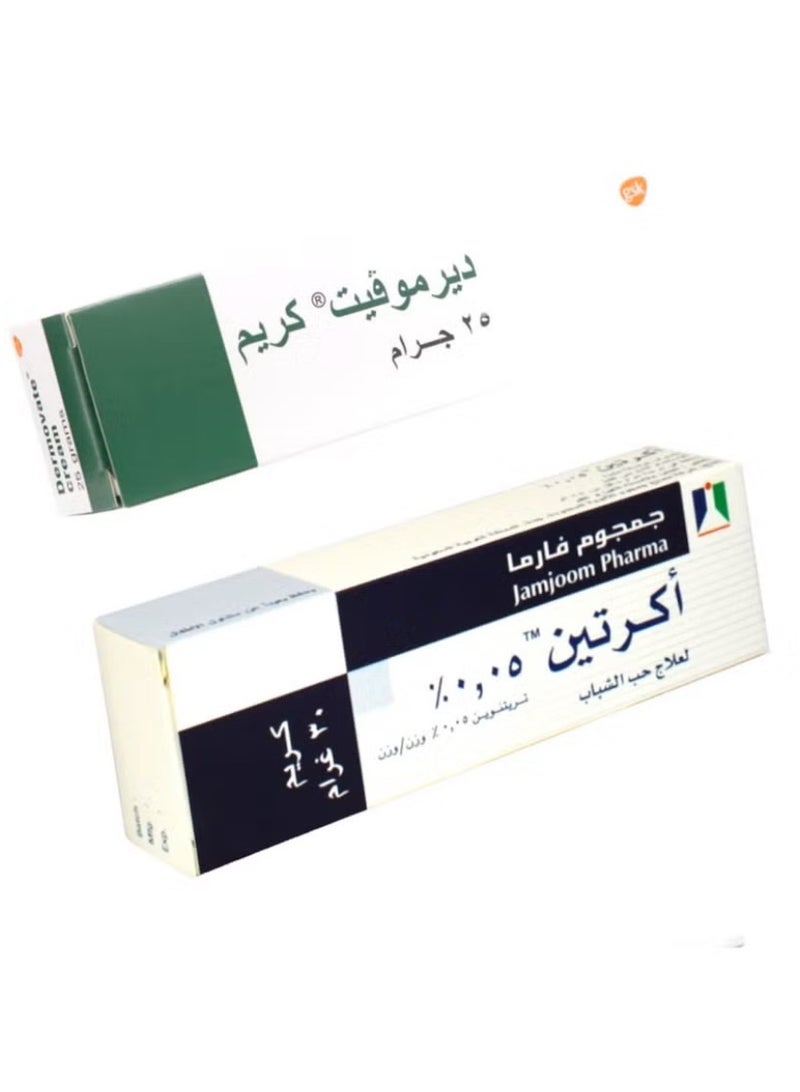 JAMJOOM PHARMA Acretin 0.05 cream 30 grams and cream 25 grams