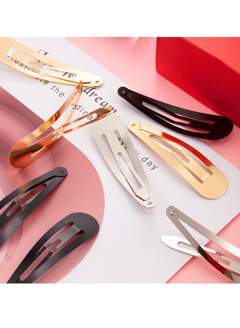 دايتويز 6 قطع مشابك شعر معدنية كبيرة مانعة للانزلاق، مشابك شعر للفتيات والنساء - Image 2
