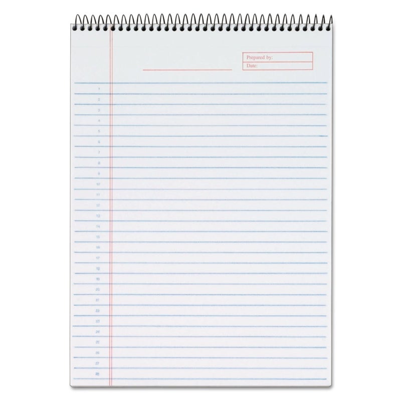 Tops Docket Gold Project Planner, 8-1/2" x 11-3/4", Top-Wire Bound, Project Rule, Burgundy Cover, 70 Sheets (63753) - Image 2