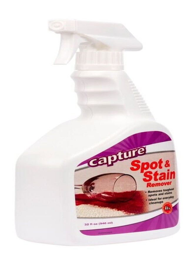 Capture Spot and Stain Remover Carpet - Dirt, Juice, Coffee, Wine, Food and Tough Rug Stains Eliminator - Couch, Sofa Cleaner and Stain Remover - Multi-Purpose Cleaning Essentials (32 oz) - Image 2