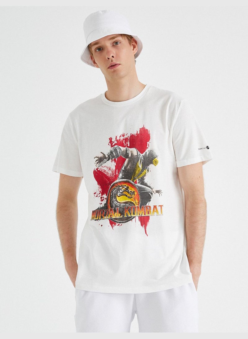 KOTON Mortal Kombat T-Shirt Licensed Cotton  - Image 3