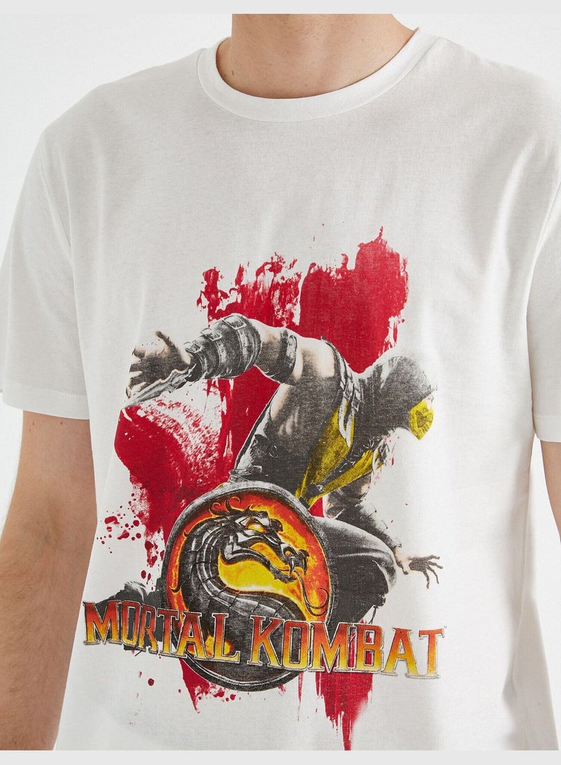 KOTON Mortal Kombat T-Shirt Licensed Cotton  - Image 5