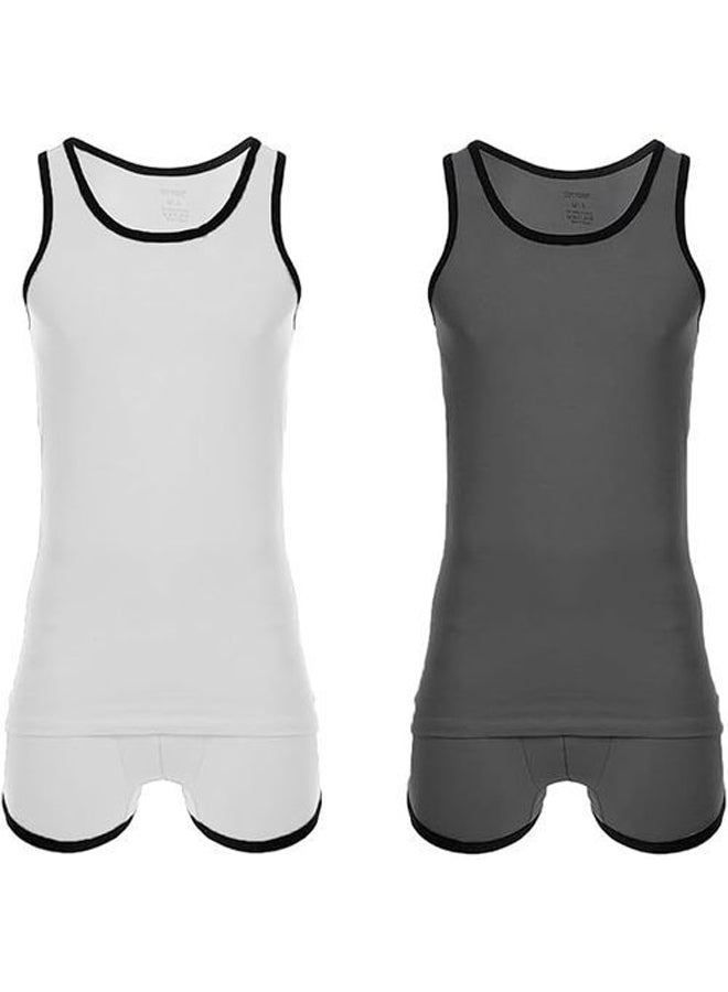 Cottonil - Set Of (2) Sleevless & Boxer - For Men