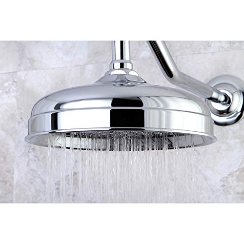 Kingston Brass K124A1 Victorian Raindrop Showerhead, Polished Chrome - Image 2