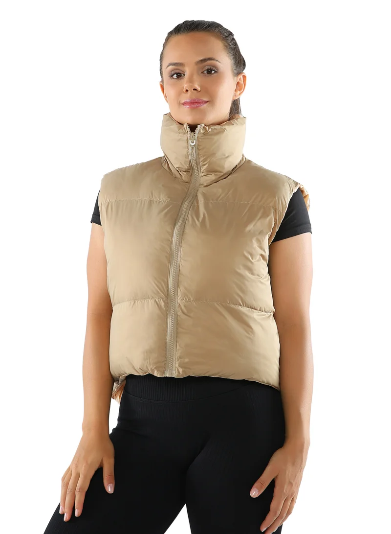 London Rag Reversible Vest Puffer Jacket