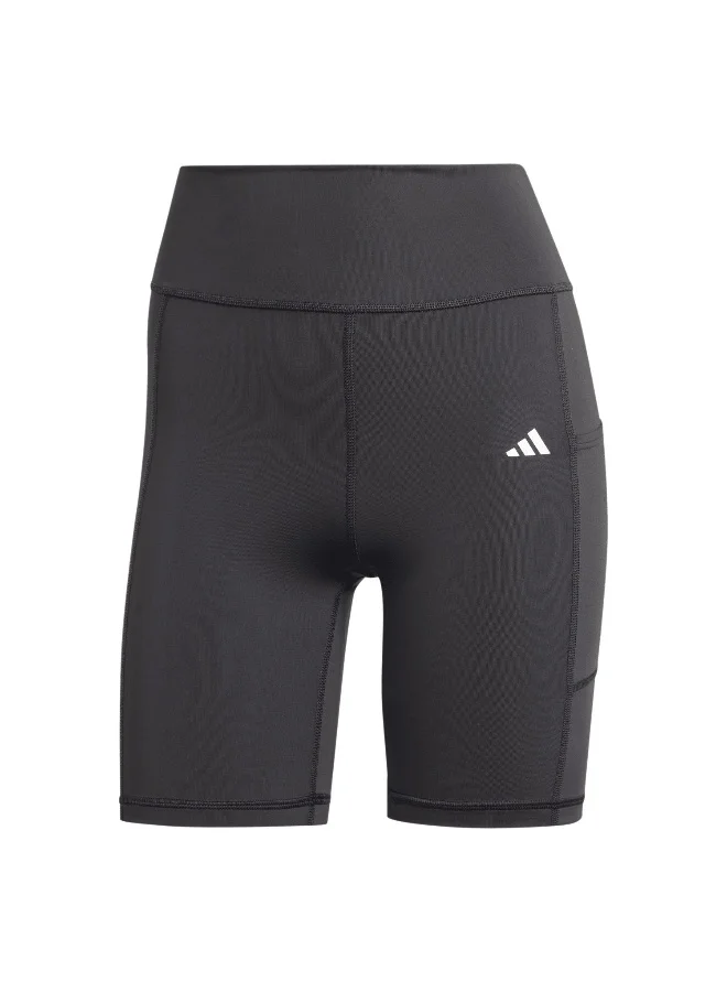 اديداس Adidas Opt St 7Inch L Black Training Tights For Women 2XS
