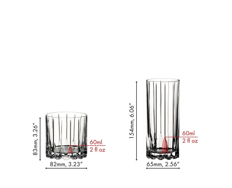 Riedel Drink Specific Glassware Rocks & Highball Set - Image 3