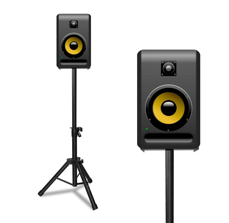 Softline Pro SP80 Heavy Duty Tripod Studio Monitor Stand - Single - Image 3