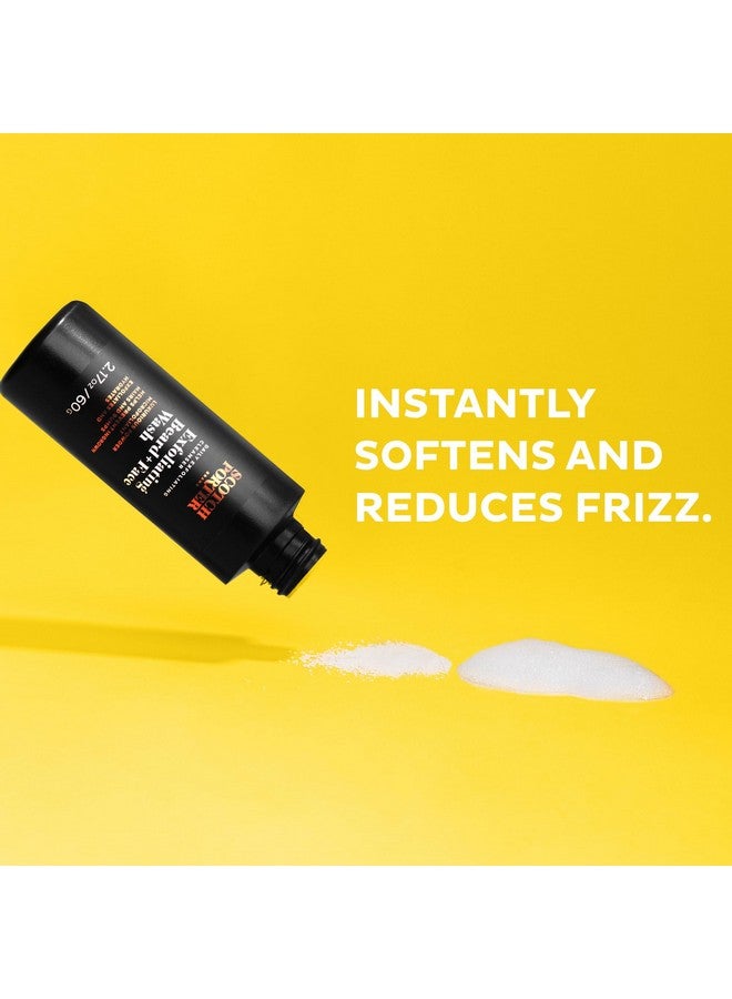 scotch porter Exfoliating Beard Wash & Face Cleanser For Men, Travel Friendly | Formulated With Non-Toxic Ingredients, Free Of Parabens, Sulfates & Silicones | Vegan | 2.17 Oz Bottle - Image 2