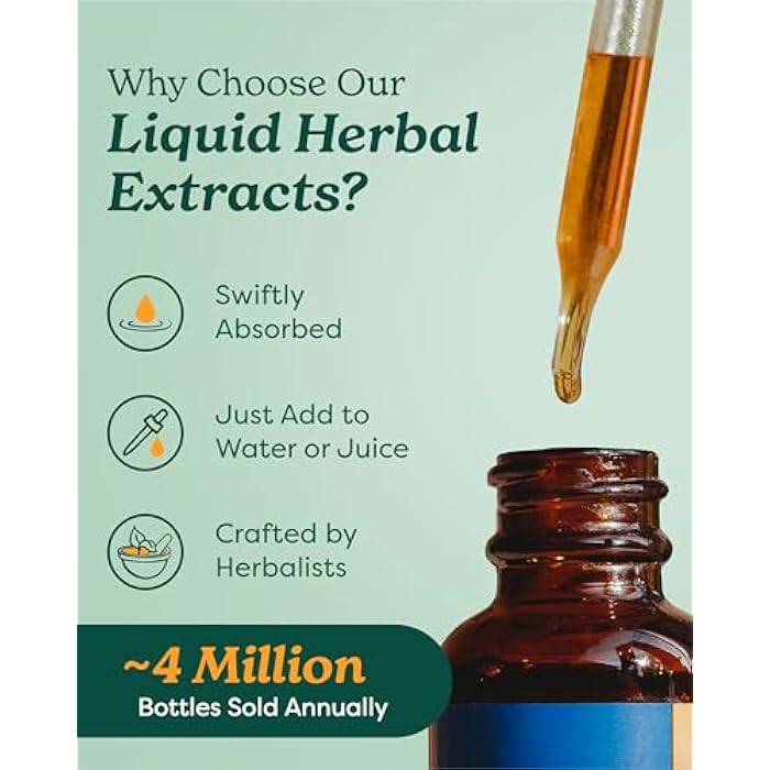 Herb Pharm Kava Root Liquid Extract: Reduces Stress, Relaxing, Vegan, Non-GMO Kava Kava Tincture for Calm & Relaxed Mind, Made with Noble Kava, Gluten-Free, Up to 3 Month Supply, 4 oz - Image 3