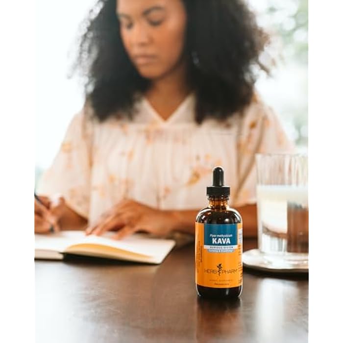 Herb Pharm Kava Root Liquid Extract: Reduces Stress, Relaxing, Vegan, Non-GMO Kava Kava Tincture for Calm & Relaxed Mind, Made with Noble Kava, Gluten-Free, Up to 3 Month Supply, 4 oz - Image 4