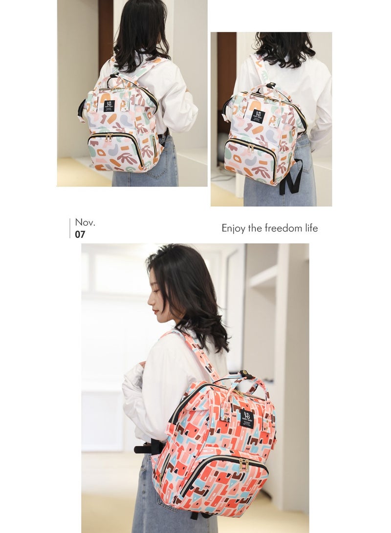 Mark Fairwhale Portable Large Capacity Leisure Multifunctional Backpack, Baby Stroller Hanging Bag  - Image 3