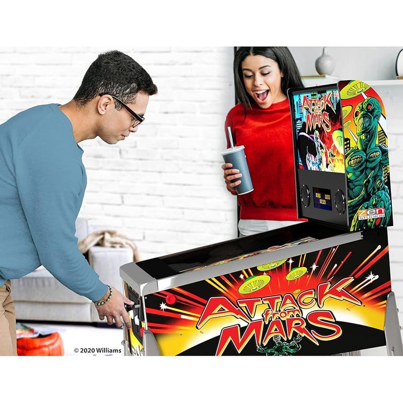 Arcade1Up Arcade 1Up William Bally Attack From Mars Pinball - Electronic Games - Image 3