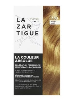 لازار تيجو Permanent Haircolor with Botanical Extracts 7.30 Golden Blond 1 Application  - Image 1