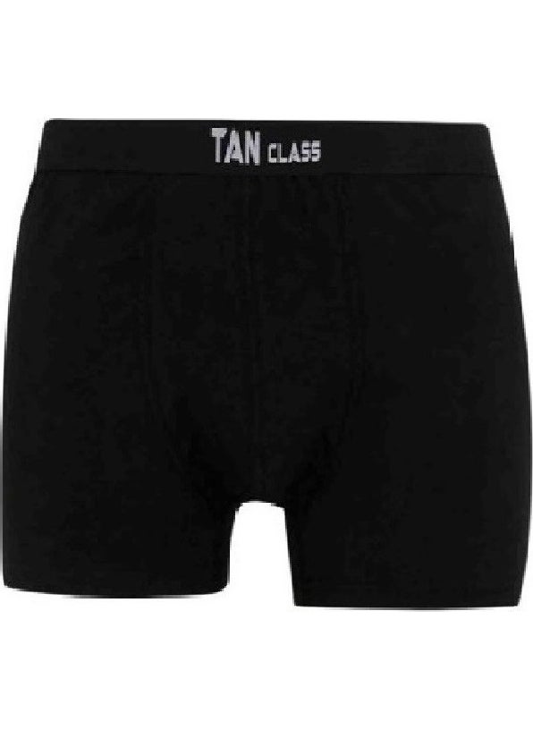KYC Shopping Economic Package 3 Pieces Black Lycra Boxer, 3 Pieces Classic Black Undershirt Flexible Fabric, Slim Fit  - Image 3