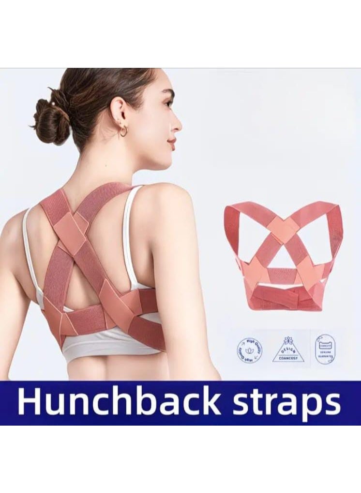 BOLREUS 1 Pc Women’s Adjustable Posture Corrector Back Brace, Invisible Under Clothing, Breathable Support Belt for Back & Shoulder Alignment, Comfortable Daily Wear for Office, Gym & Travel - Image 4